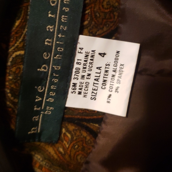 Paisley Print Blazer - Picture 2 of 10